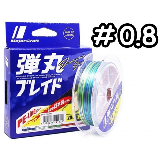 Шнур Major Craft 150m X4 #0.8