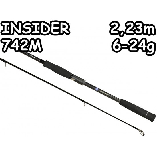 Спиннинг Ronin Rush Insider 742M 2,23m 6-24g Спиннинг Ronin Rush Insider 742M 2,23m 6-24g
