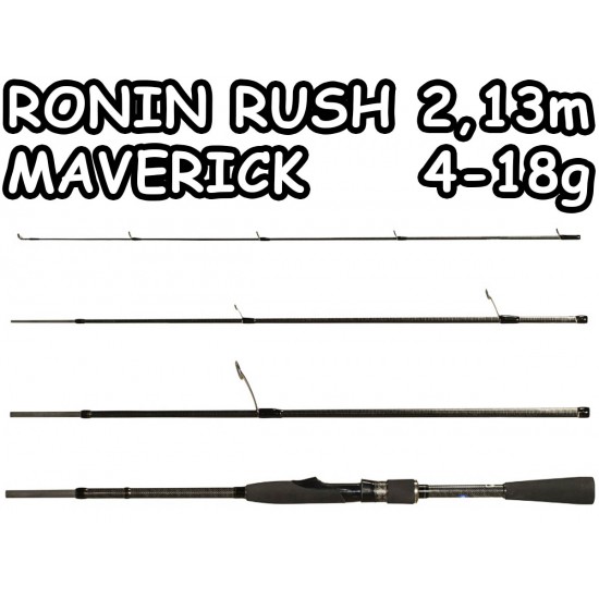 Спиннинг Ronin Rush Maverick Traveller 704ML 2,13m 4-18g